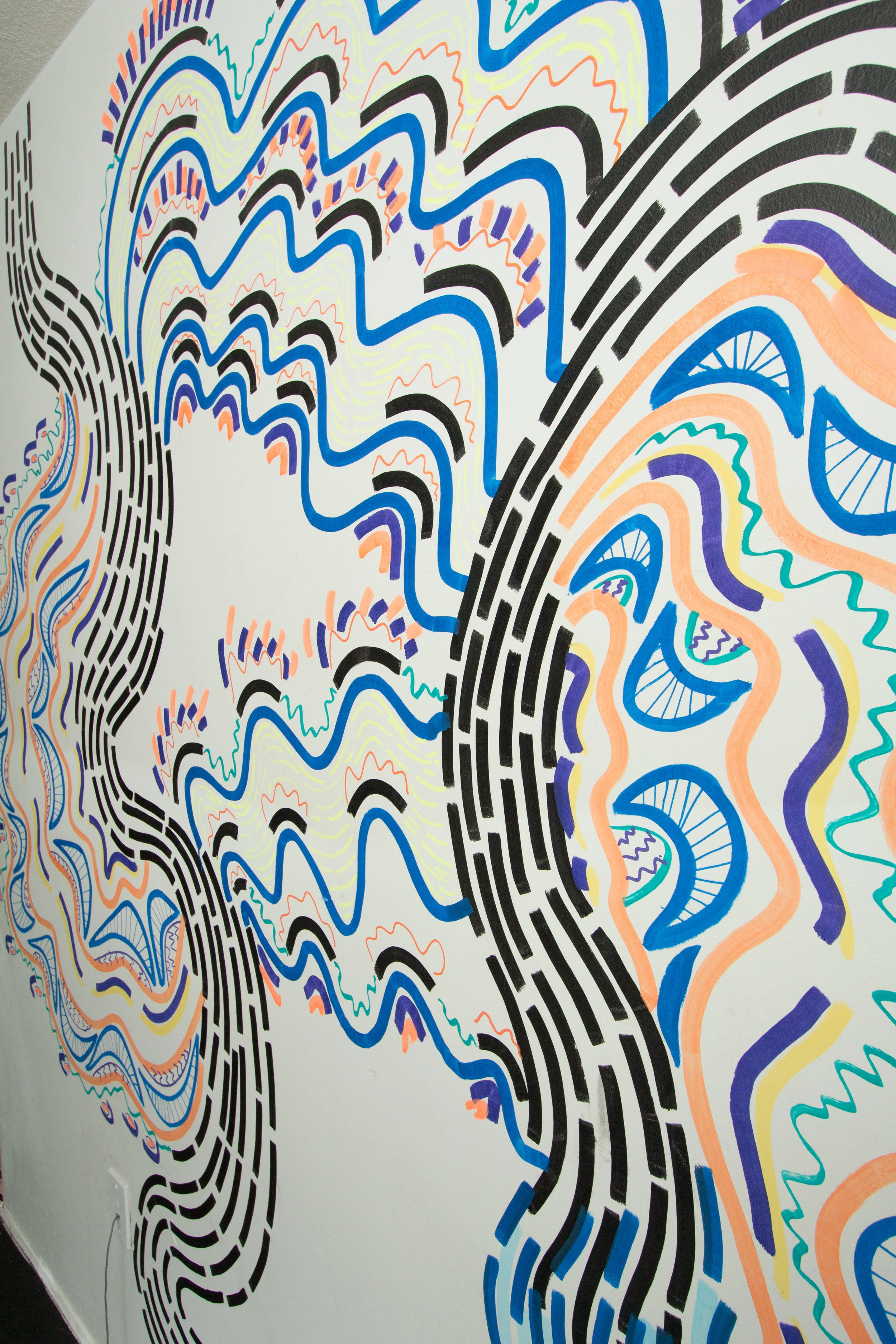 PatternNation PaperRoute Mural