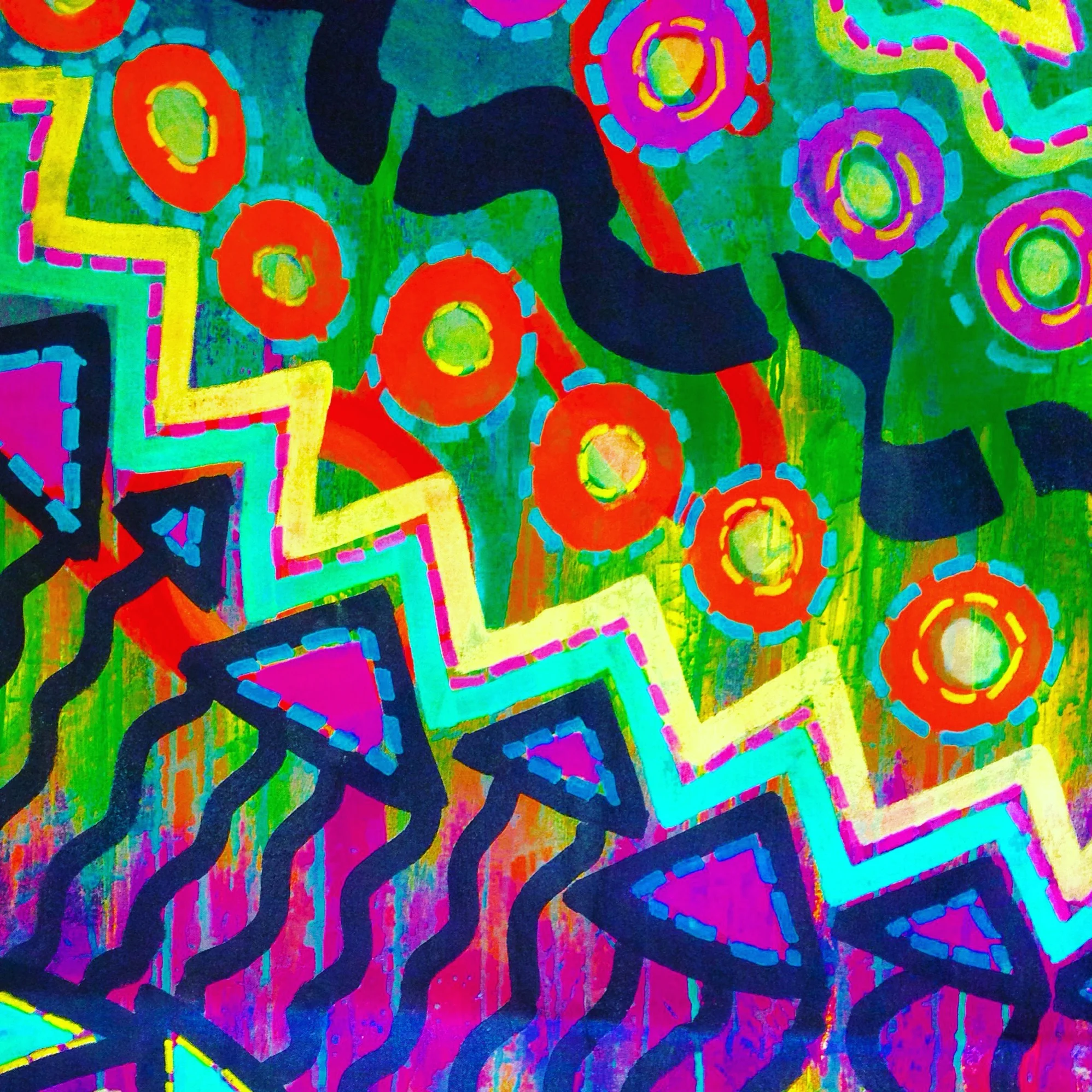 PatternNation unstreatched canvas painting