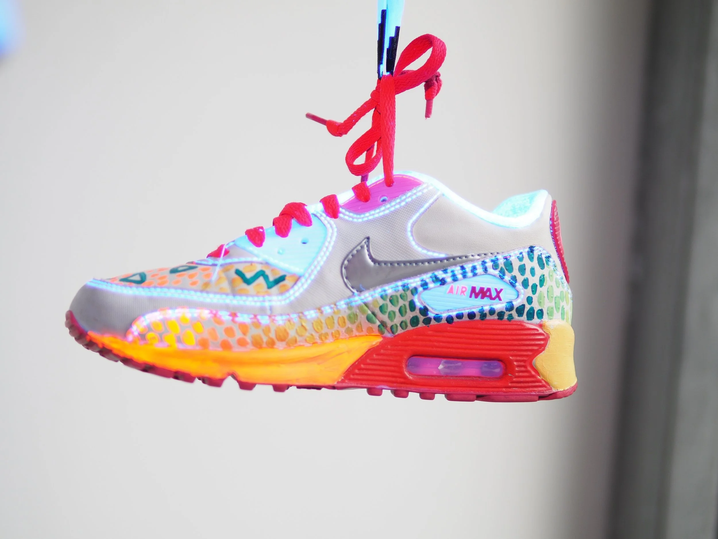 Painted Nike