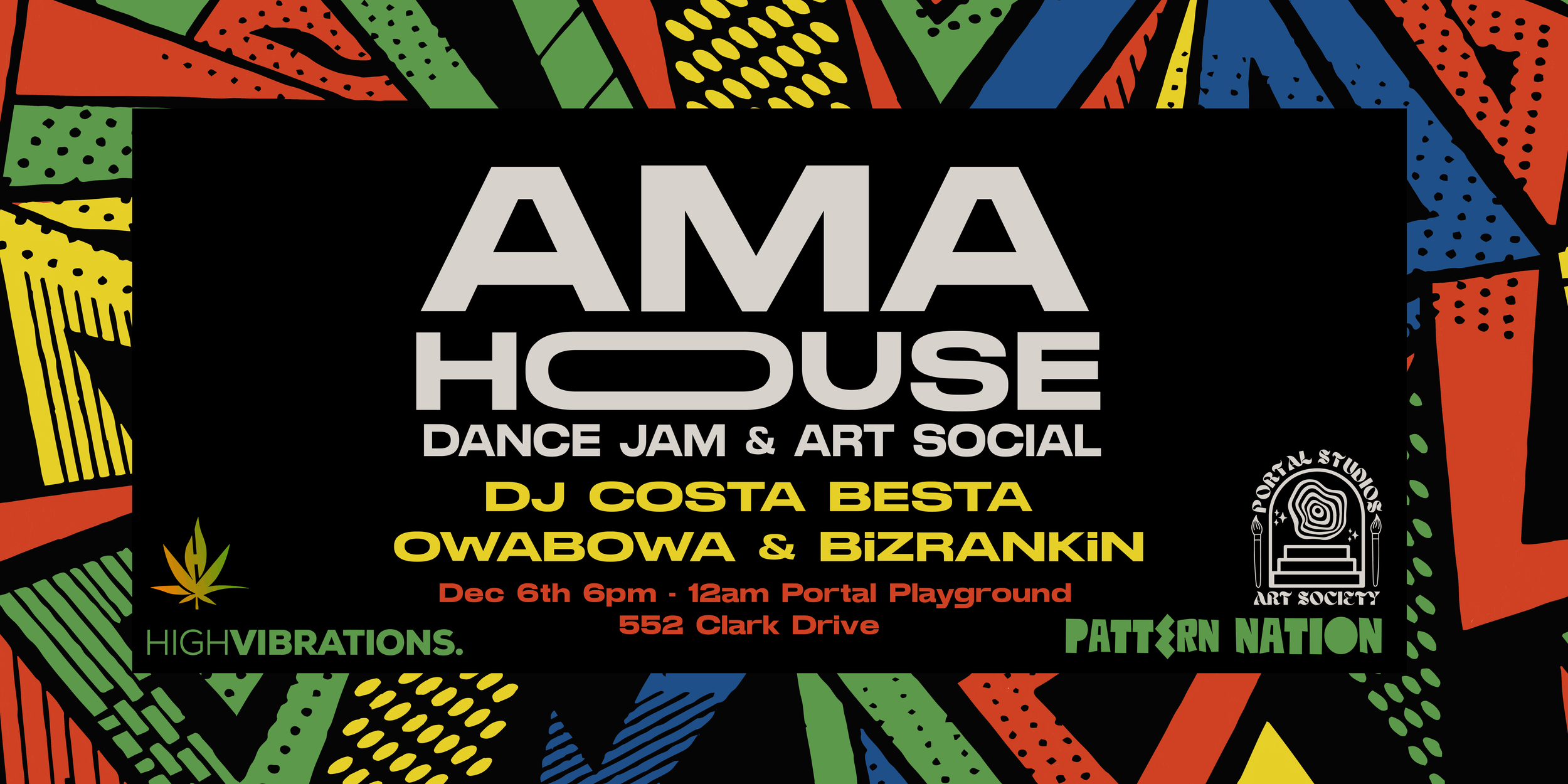 AMAHOUSE Dance Jam &amp; Art Social