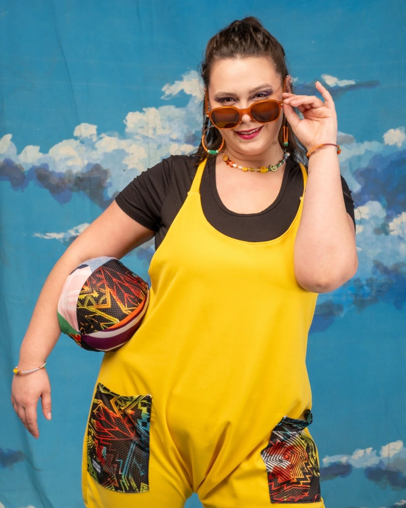 Get into our colourful collection of jumpsuits, wire hoop earrings &amp; bracelets, pearl necklaces and sunglasses chains this summer! 

As part of this shoot we asked our amazing models what sparks joy for them in dressing expressively. Read the ful