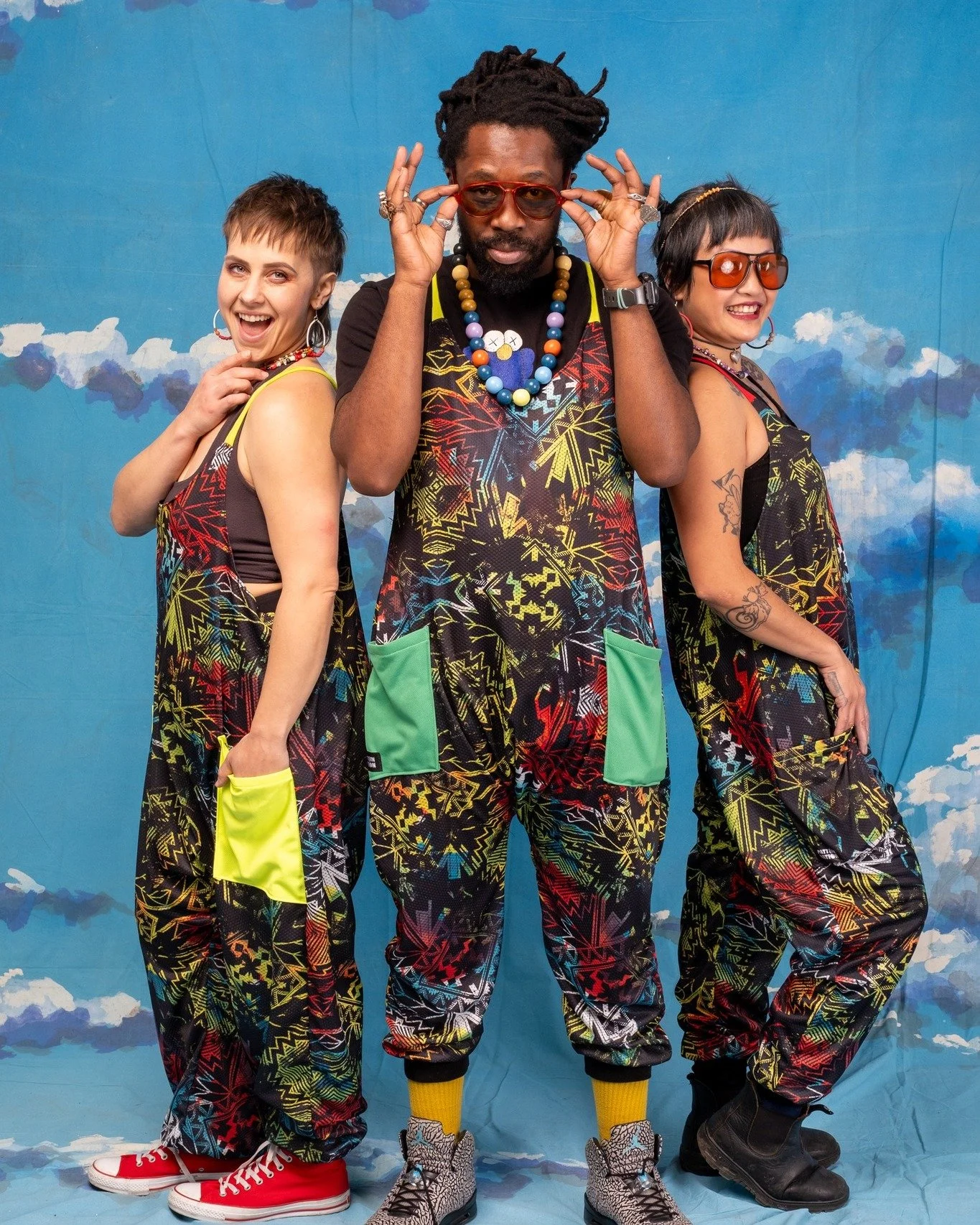 Join us this weekend at @public_disco June 5th &amp; 6th on Granville Island

The Pattern Nation Booth will include: 
- Pop Up Shop featuring a selection of our jumpsuits and accessories 
- Free face painting by @cydeva 
- Colouring station for all a