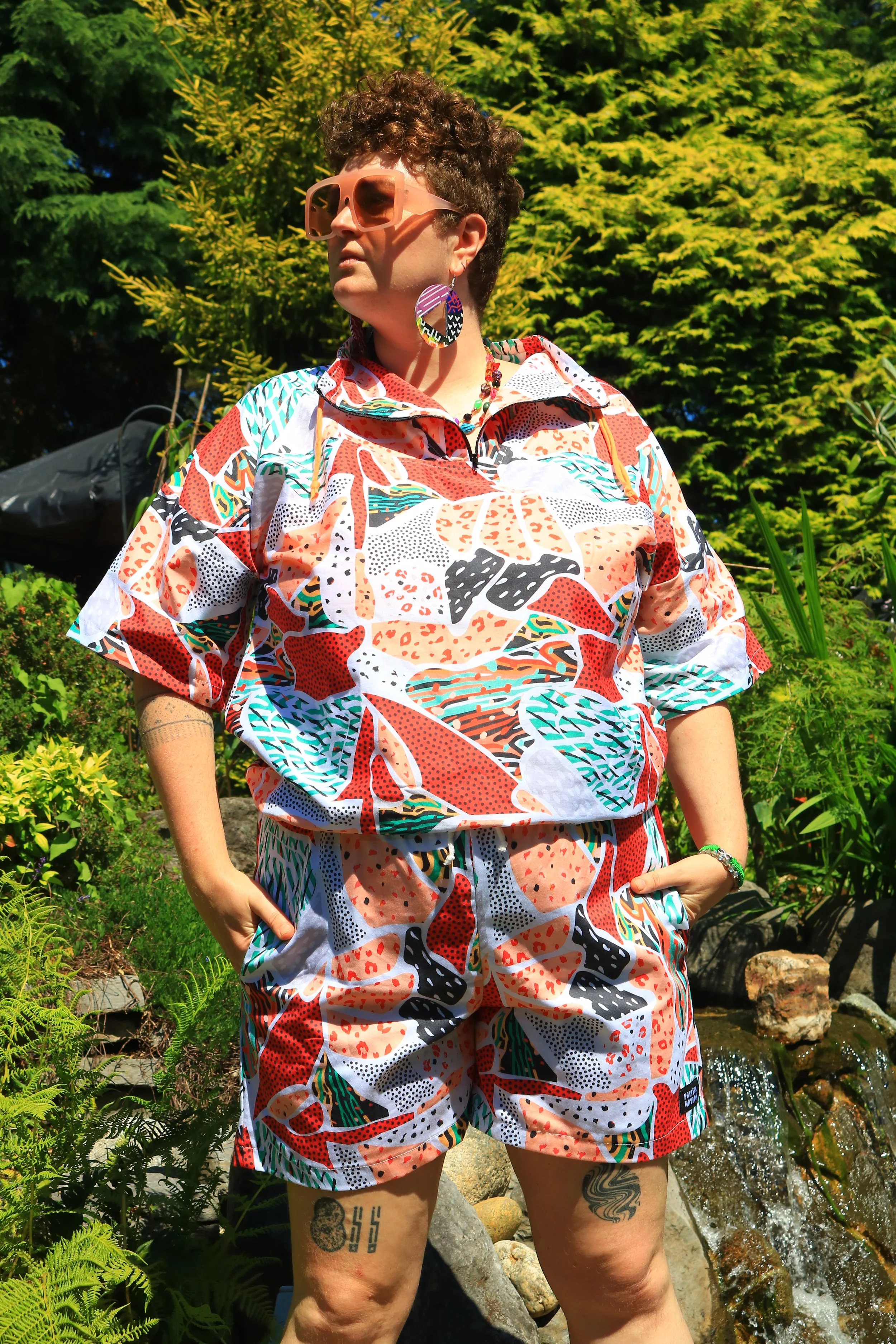 Polka Dot Chetah Shorts