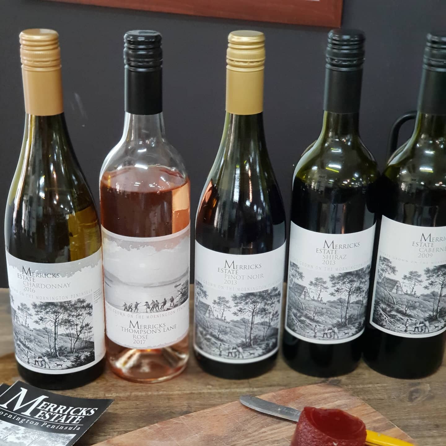 Order online with free delivery at www.merricksestate.com.au 
Like all Australian we are responding to the Corvid-19 crisis by closing our cellar door tastings and sales until further notice. However, we can arrange delivery of our current Merricks E