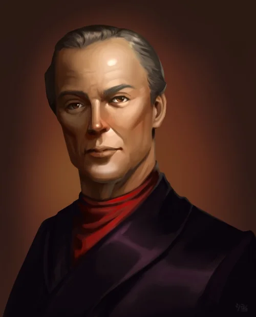  Character portrait from client’s novel. 