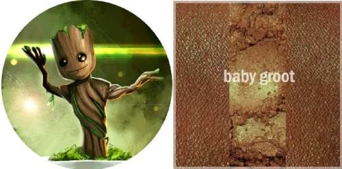  Eyeshadow label for  Darling Girl Cosmetics . 