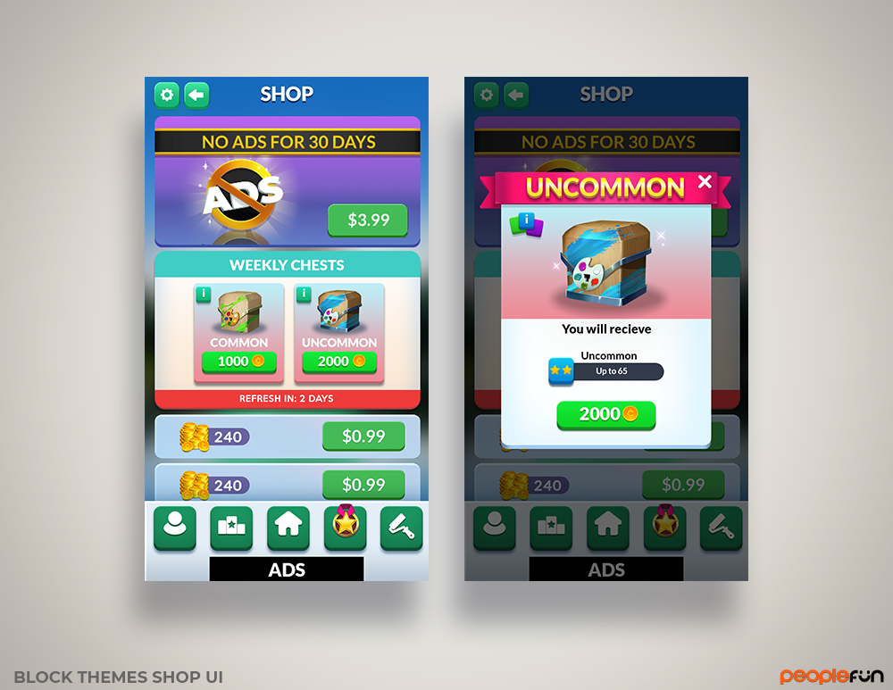 Shop UI