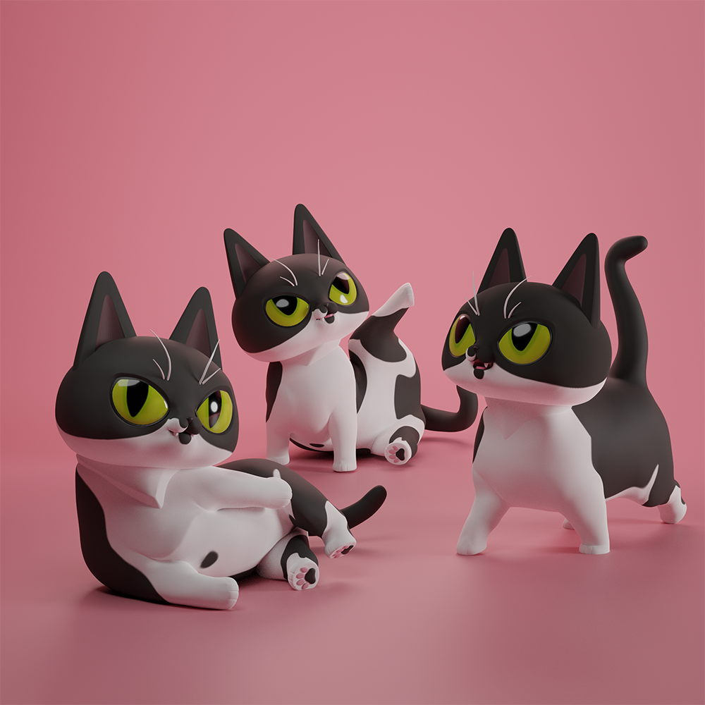  I model my cat, Gremlin 