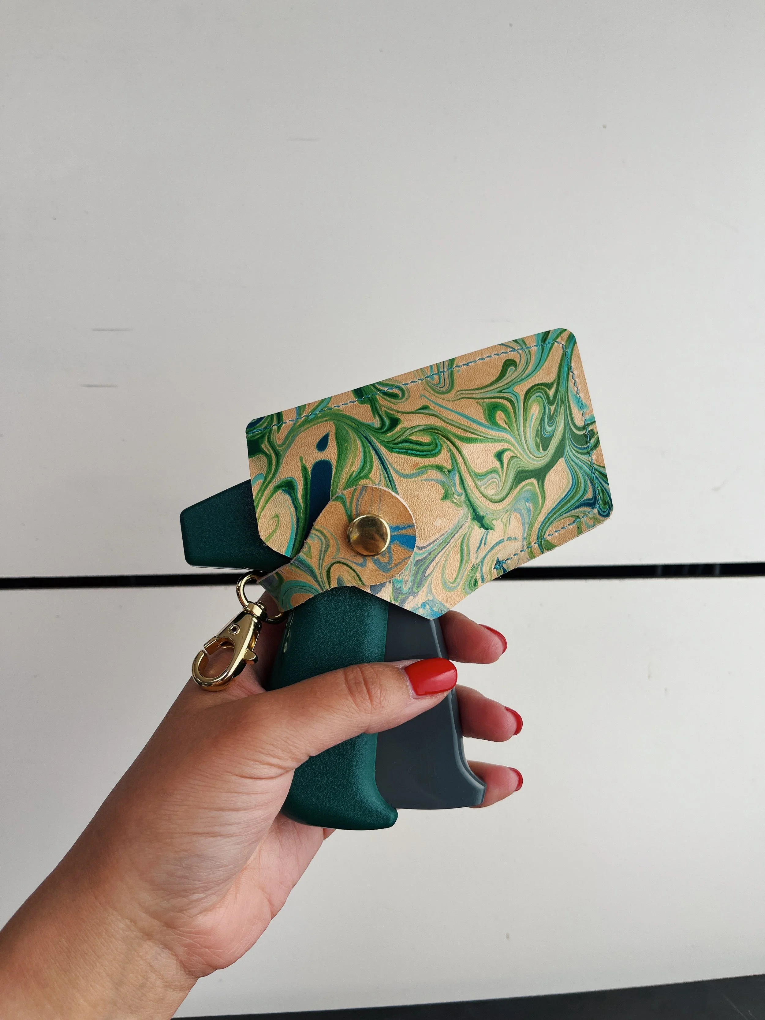 Green & Blue Marble Holster