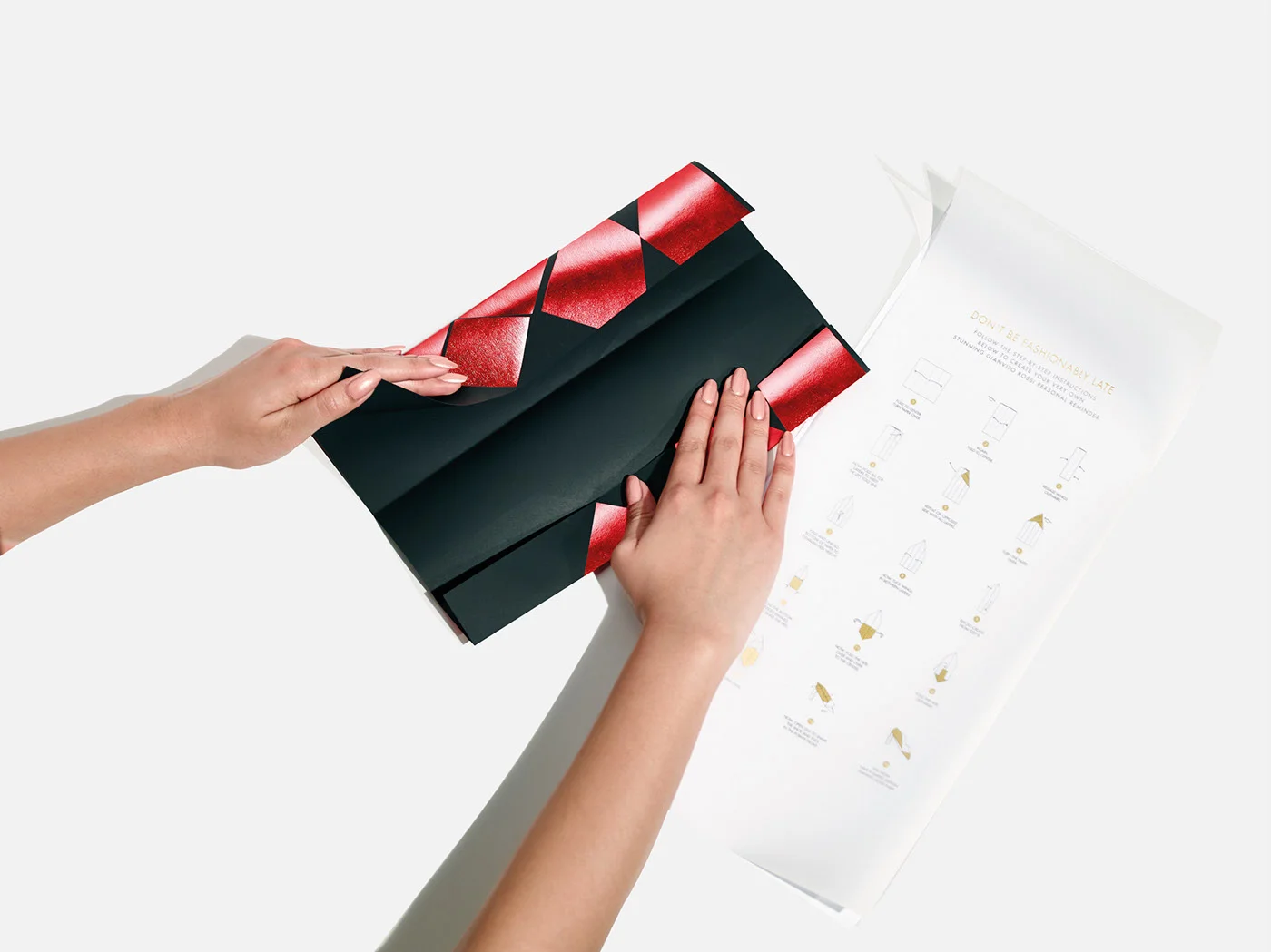 Origami Shoe Invite