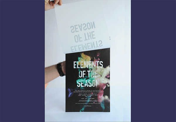 AW'14 Fashion Show Invite