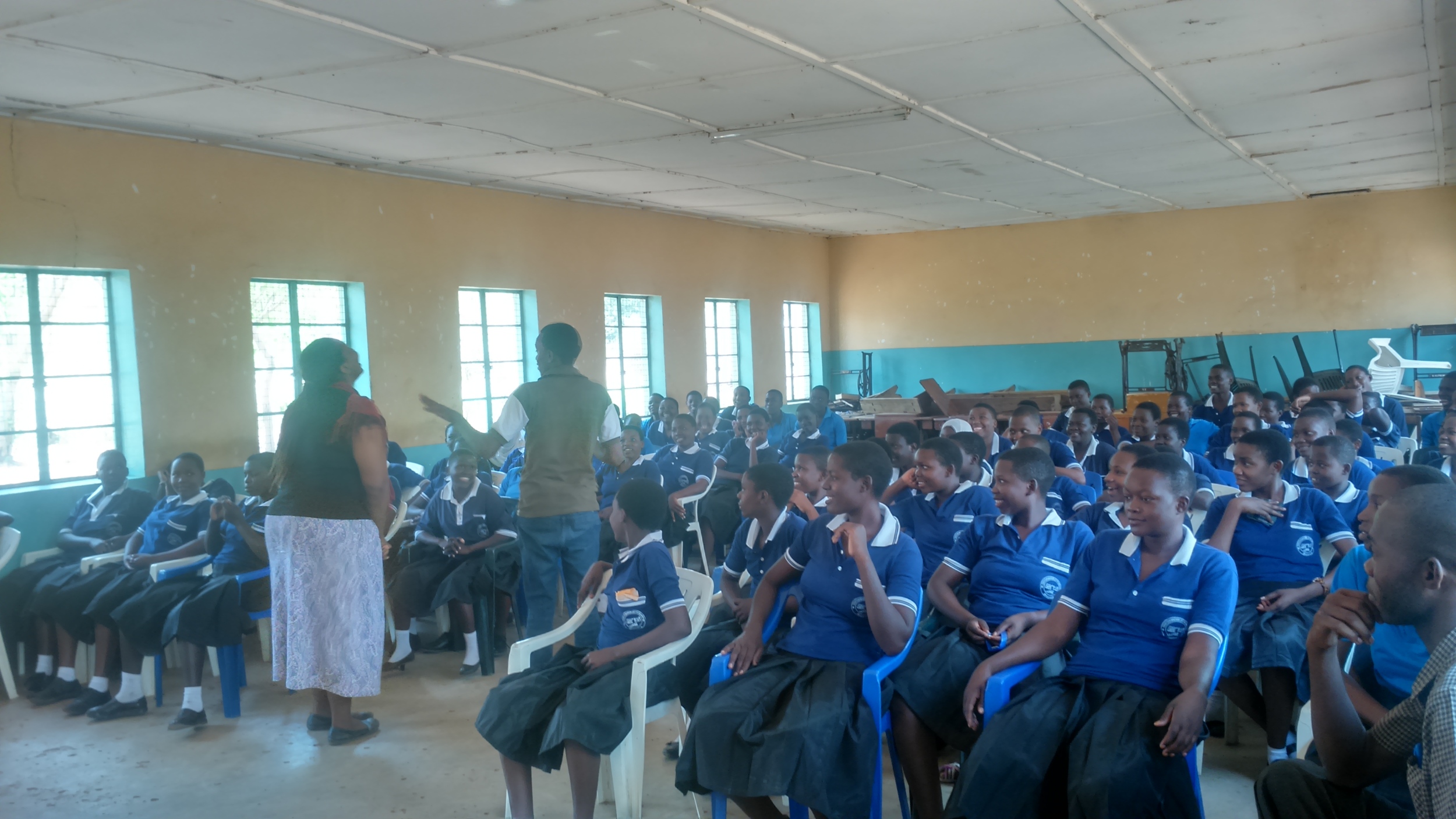 Youth for Change workshop in Tanzania's Shinyanga region