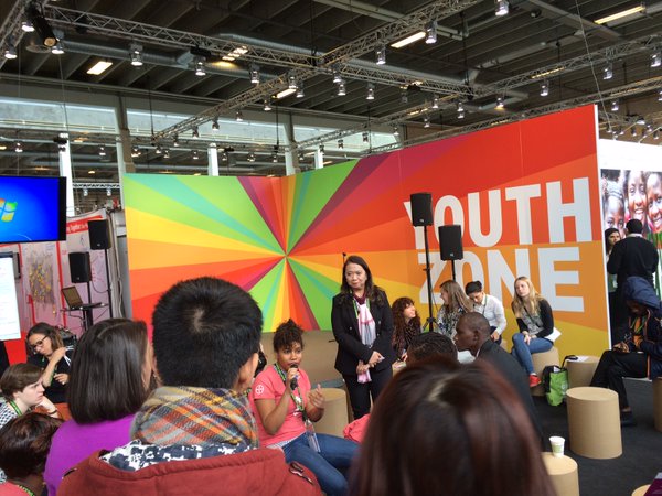 The Youth Zone at Women Deliver 2016 [Credit: Youth Deliver }
