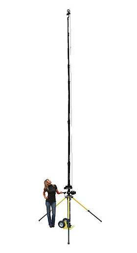 HI-POD enables us to film at a height of up to 30ft above pitch level, giving us the optimum view of the match for filming and analysis purposes.