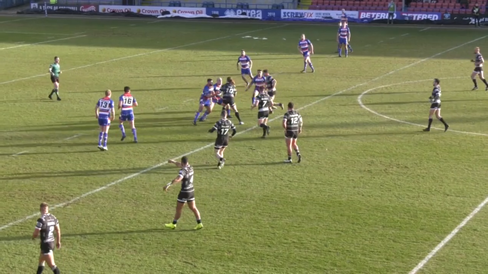 Hornets in action against Canadians Toronto Wolfpack