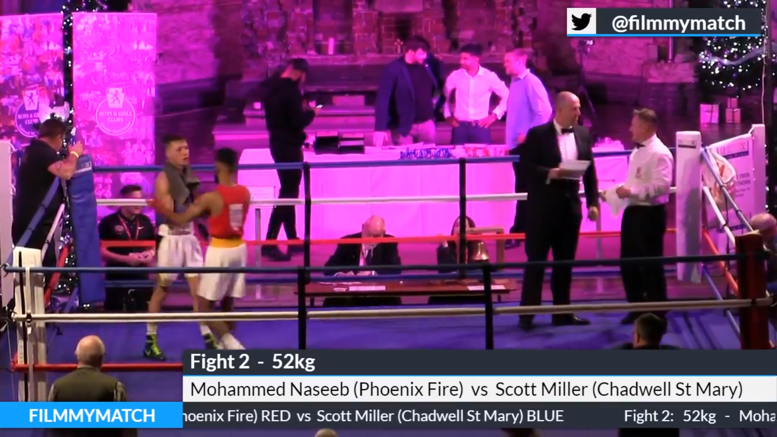 Scenes from our live broadcast at the NABGC Boxing Finals