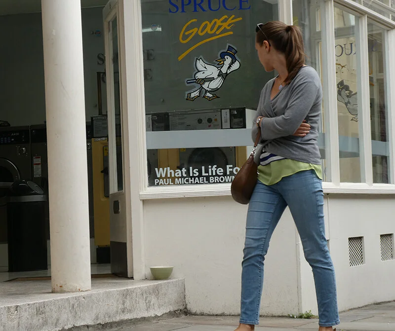 What Is Life For? 29 AUG. -1 SEPT. 2019 Spruce Goose Launderette, Margaret's Buildings, Bath, England