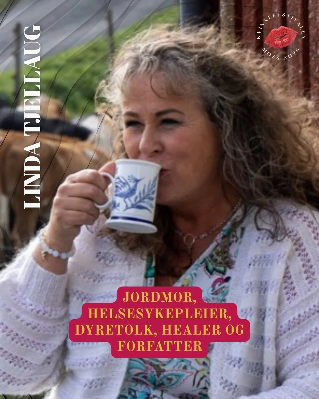 Velkommen til &aring;rets festival @spiralindatjellaug!🌹

Hun ser du p&aring; scenen under Kvinnefestivalen Moss 2026, som n&aring; bare er 10(!!!) dager unna!!❤️&zwj;🔥

#kvinnekraft #kvinnefestival #kvinnefellesskap