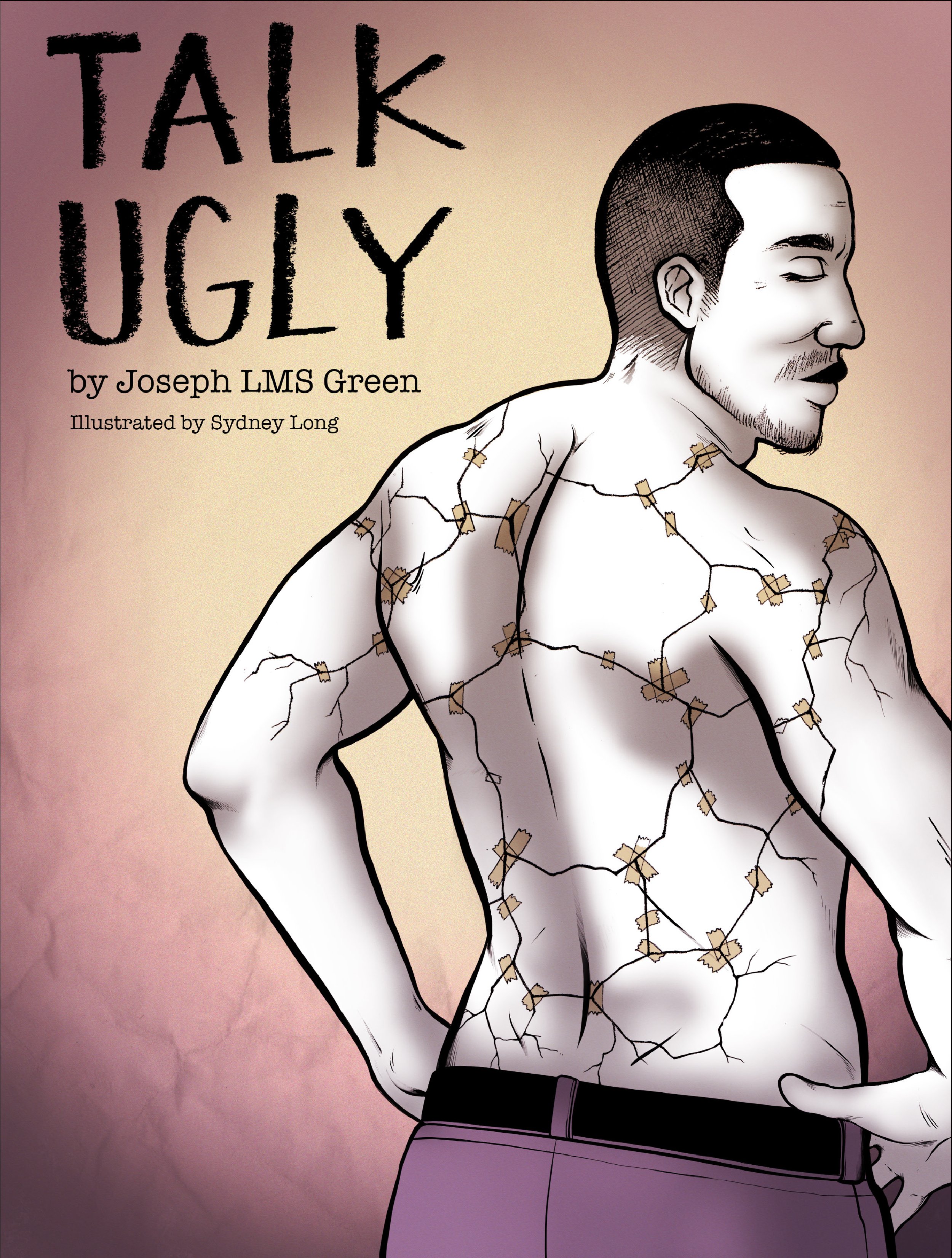  Part of the graphic novel  Talk Ugly &amp; Other Poems  by Joseph Green  Published by  Takoma Books  (2024) 