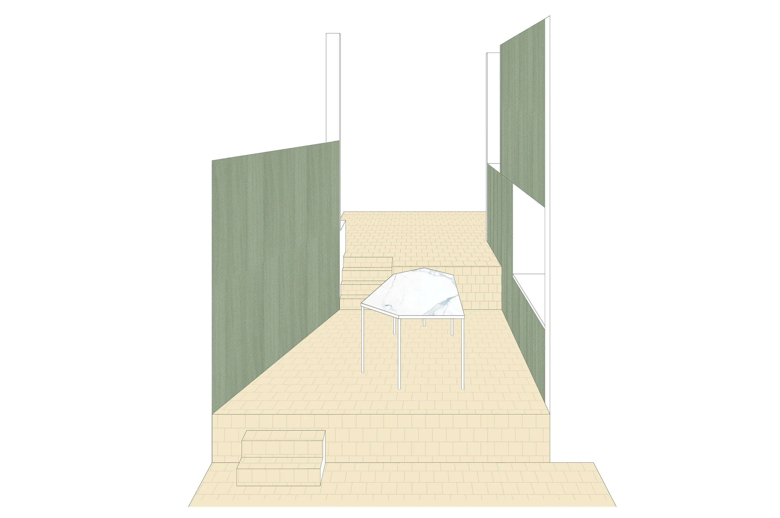 Extension and reorganisation of a split-level family house photos Stijn Bollaert (2016, Kortrijk)