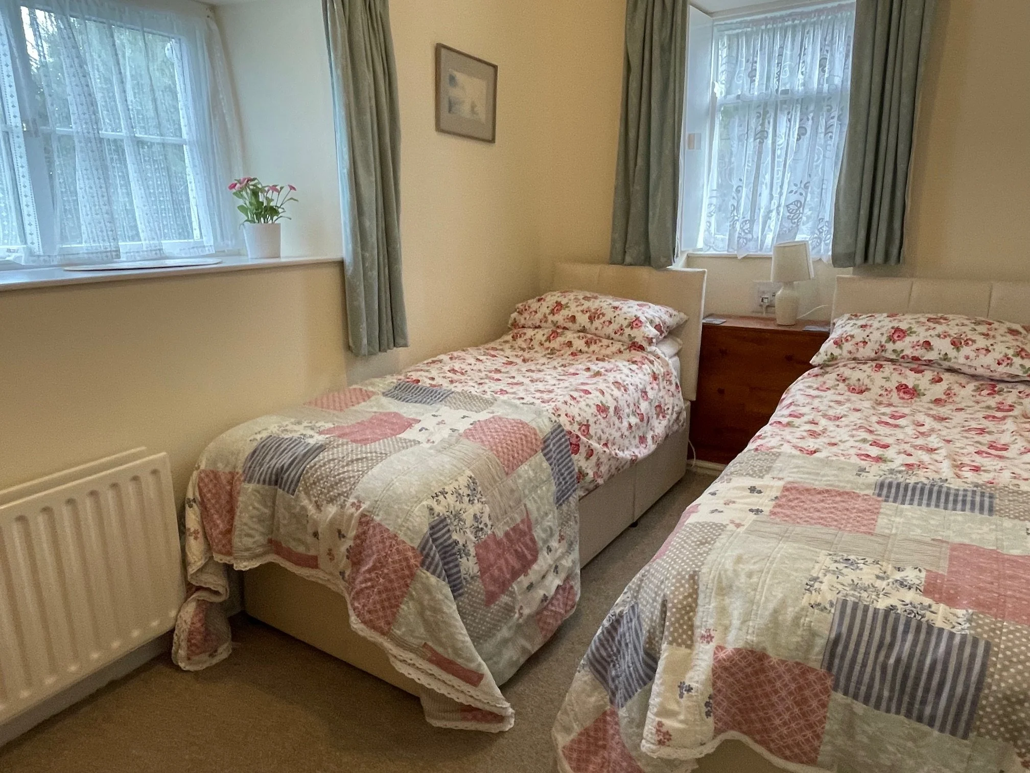 Courtyard (right) as a twin