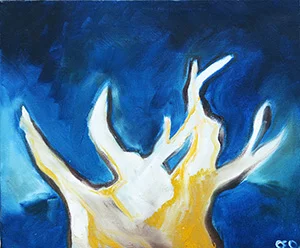- SOLD - 14. Dusky , 2008 (30 x 20 x 3.8cm) 