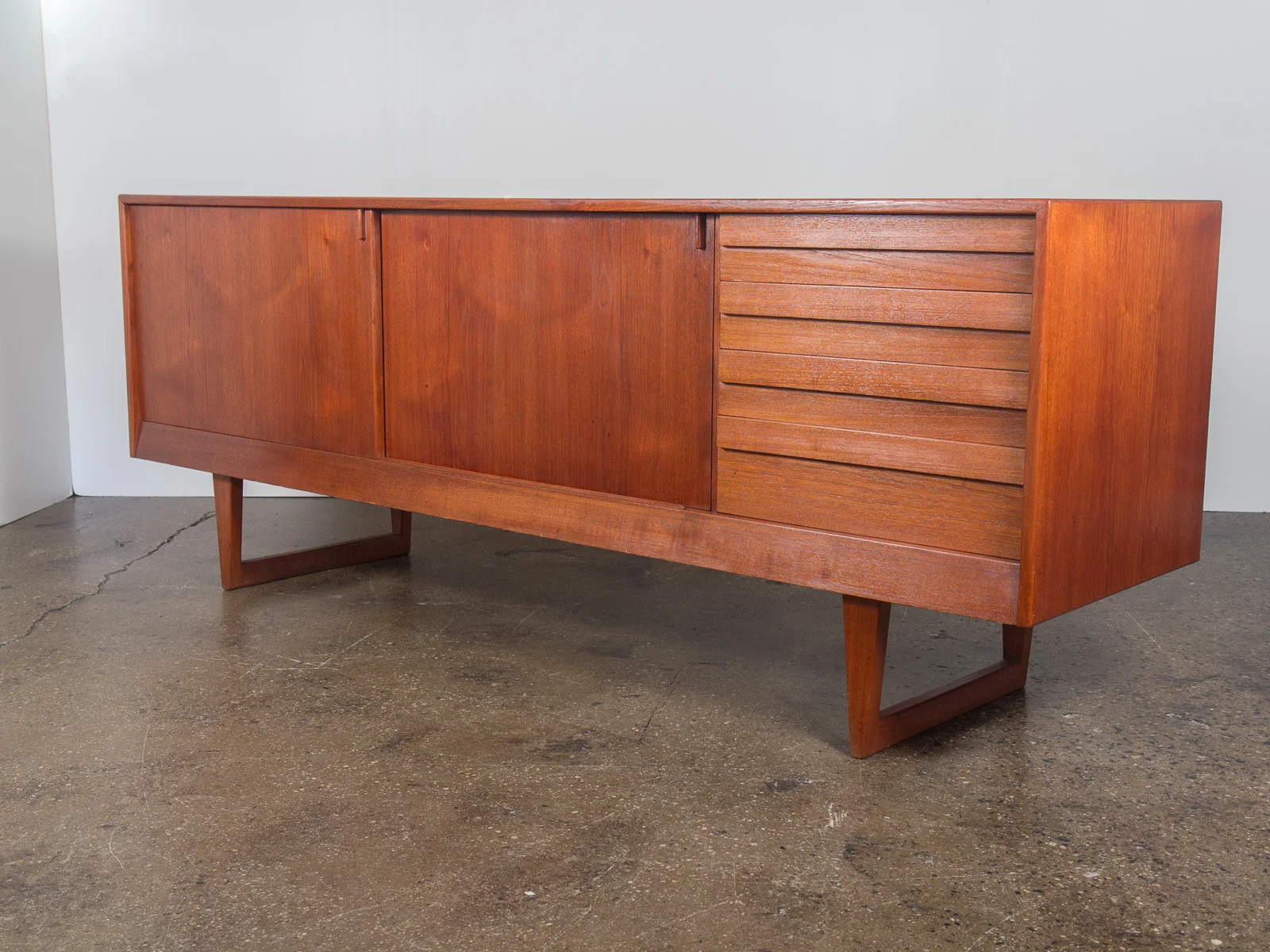Kurt Ostervig Teak Credenza