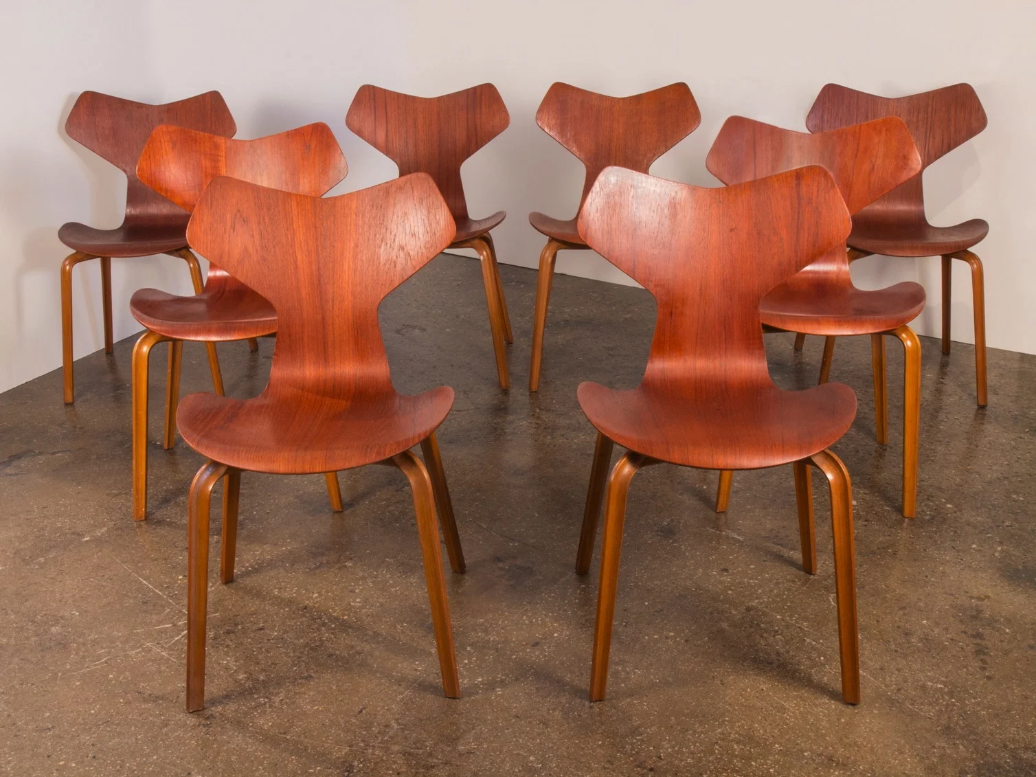 Arne Jacobsen Grand Prix Chairs