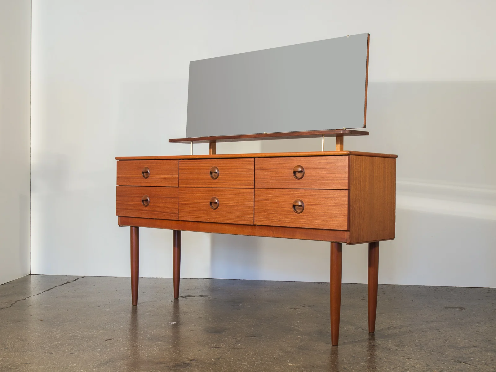 Danish Modern Teak Vanity