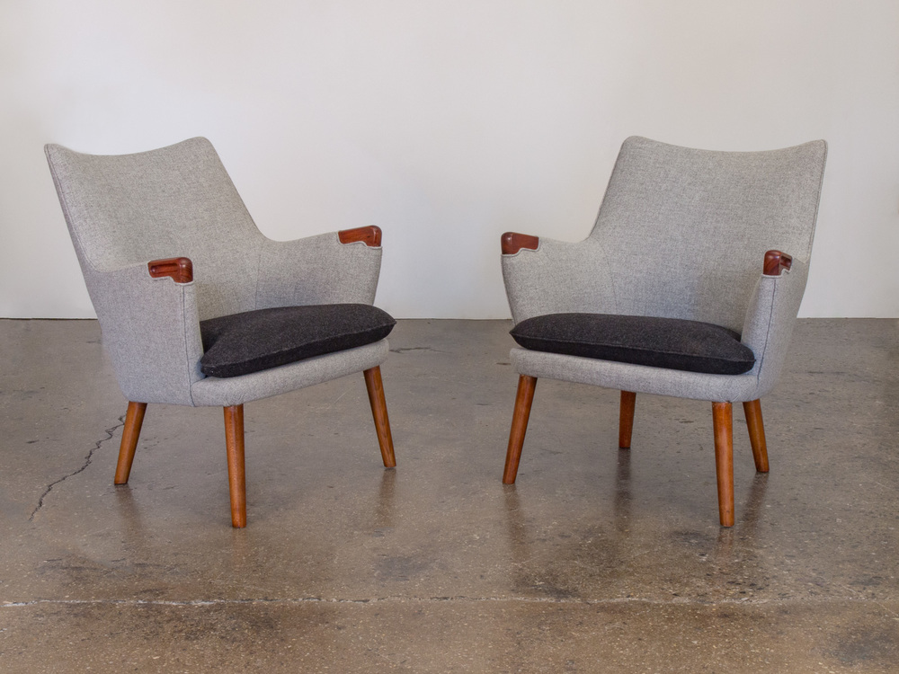 Hans J. Wegner AP20 Easy Chairs