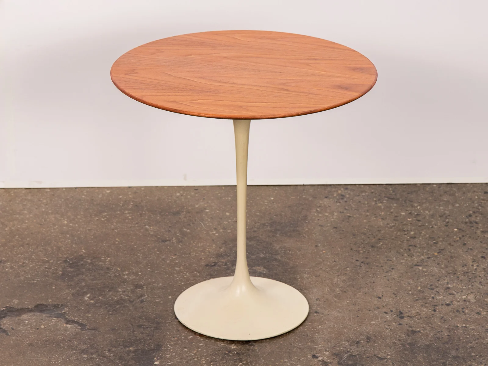 Eero Saarinen Walnut Tulip Side Table