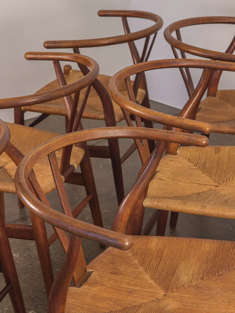 Hans Wegner CH-24 Wishbone Chairs