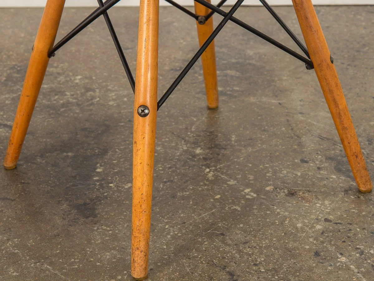 Original Eames PKW2 Wire Chair on Dowel Swivel Base — OAM