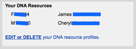GEDmatch DNA resources