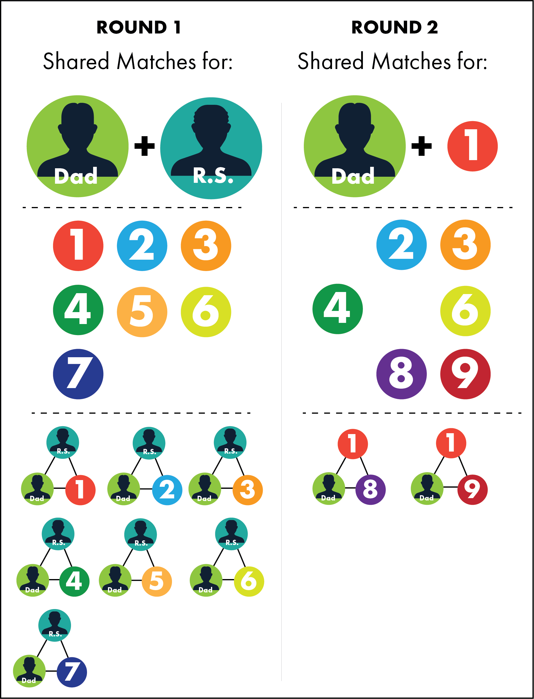 EASYGENIE Genetic Genealogy Triangulation Kit for DNA Tests and Ancestry Research