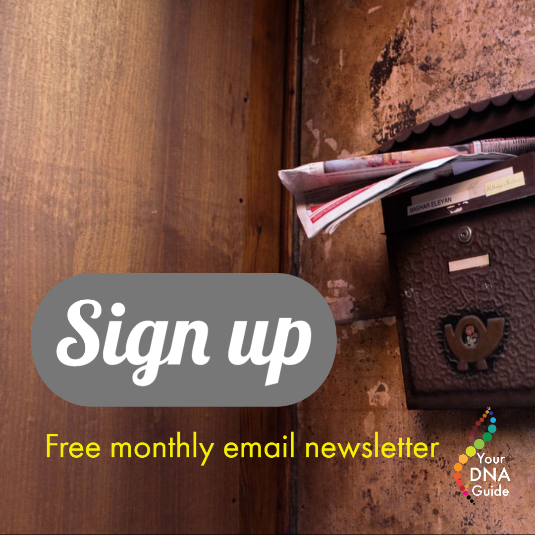 Get your free monthly dose of DNA tips, news and inspiring stories like these! Sign up for our free email newsletter today.