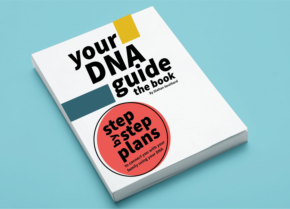 Get step-by-step instructions to using DNA matches (and THEIR trees) to build YOUR family tree in Your DNA Guide—the Book .