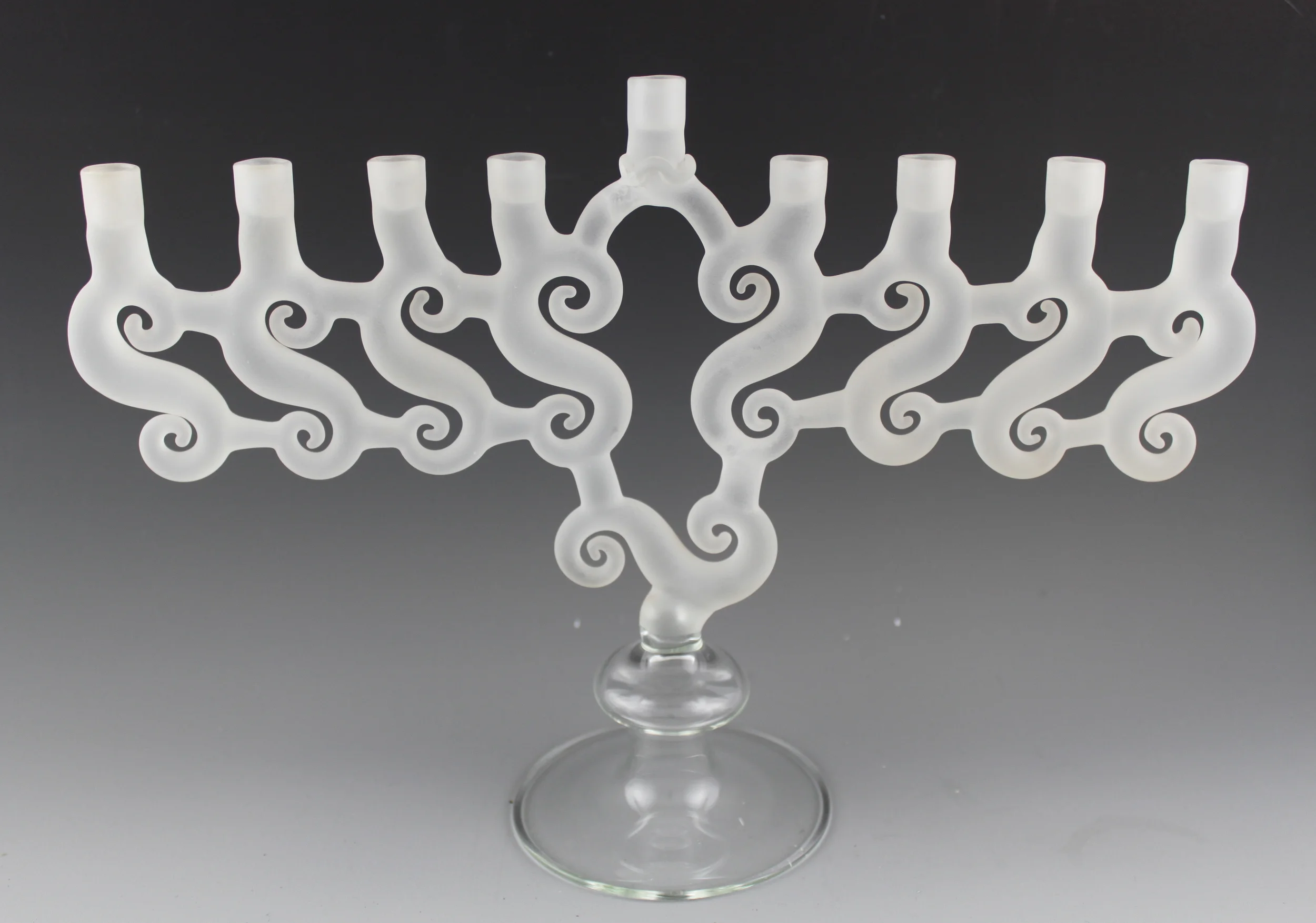 Frosted Menorah 