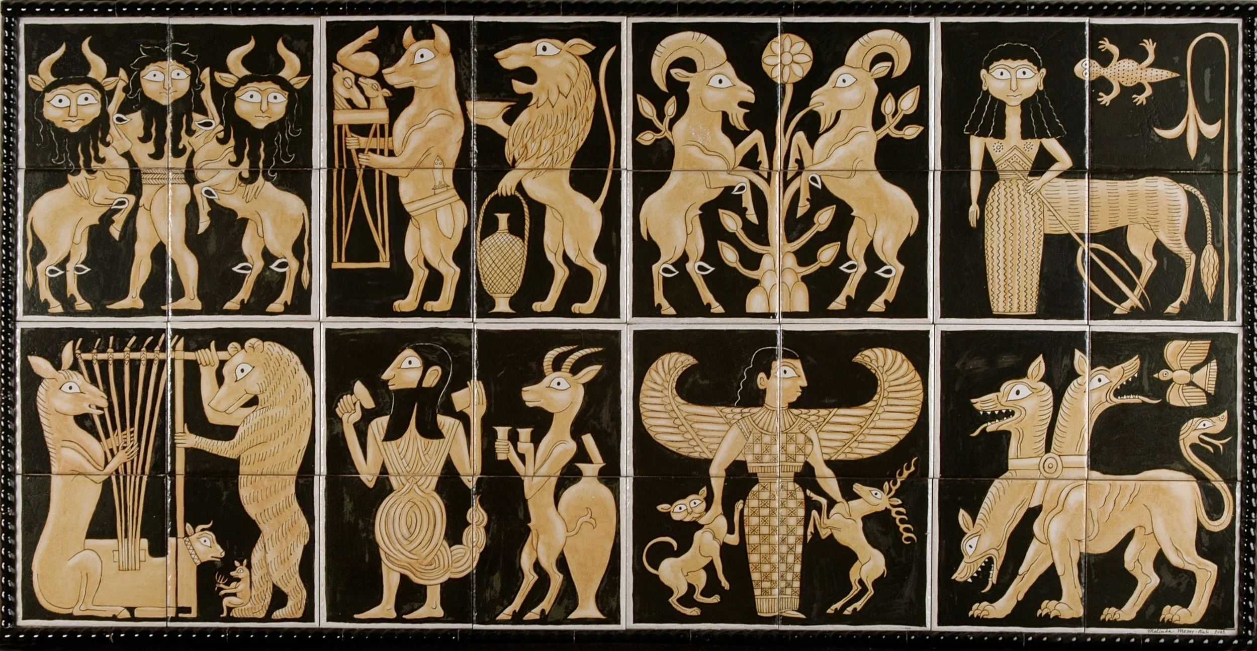 Mythology - 32 x 64 in, 82 x 162 cm 