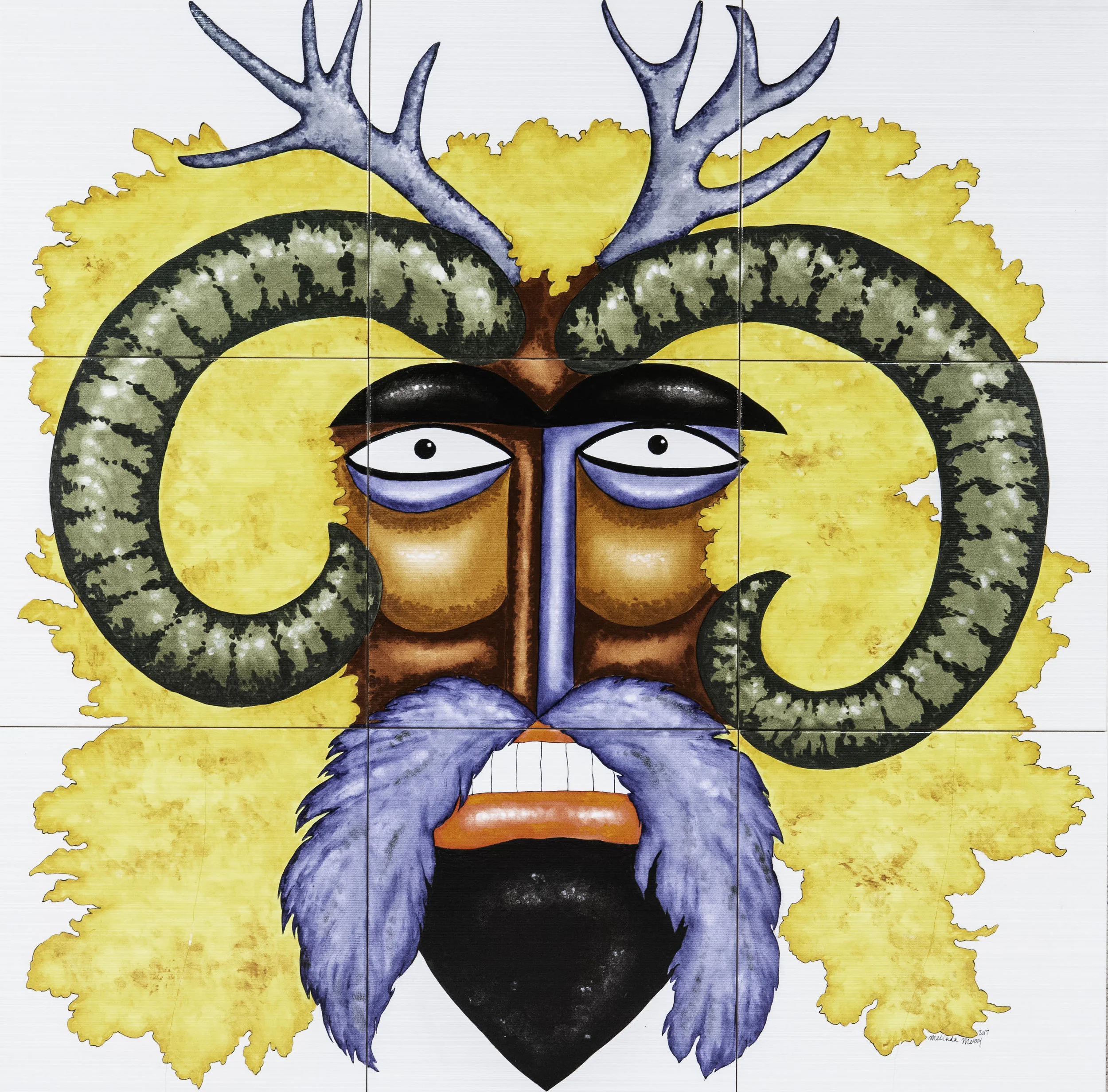 Hungarian Buso Mask