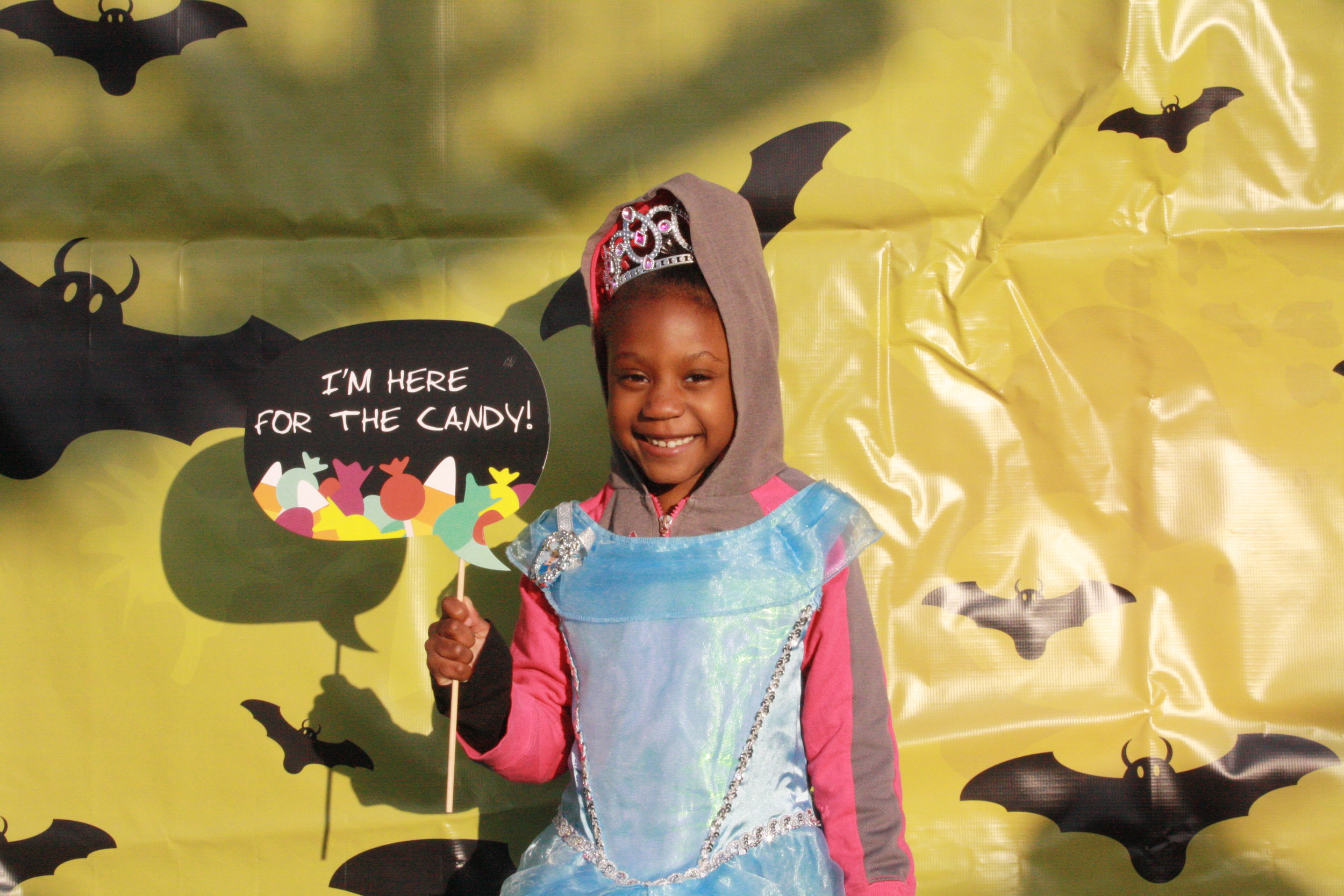 “I’m here for the candy!” Aren’t we all.