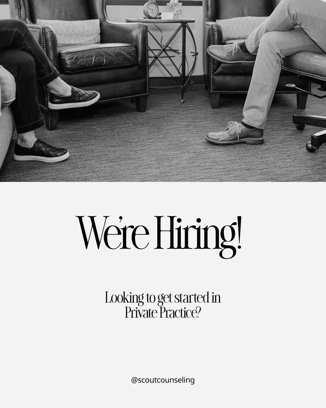 Know someone who might be a good fit? Feel free to pass along this info to them -- it's a good team to be on. ❤️

#findyourway #chattanoogamentalhealth #chattanoogacounseling #chattanoogacounselor #chattanoogatherapy #chattanoogatherapist