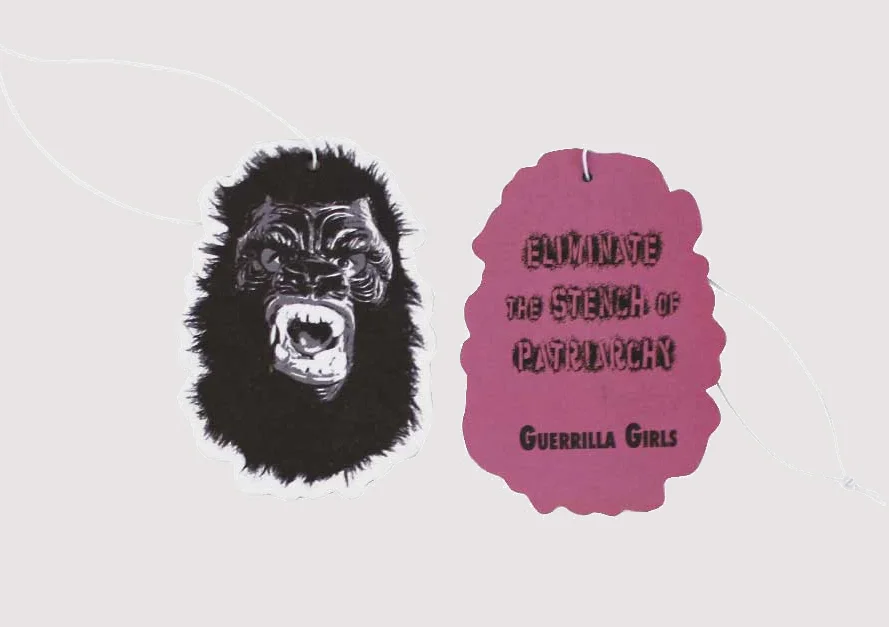 Guerrilla-Girls_air-freshner_front-and-back_third-drawer-down_web.jpg