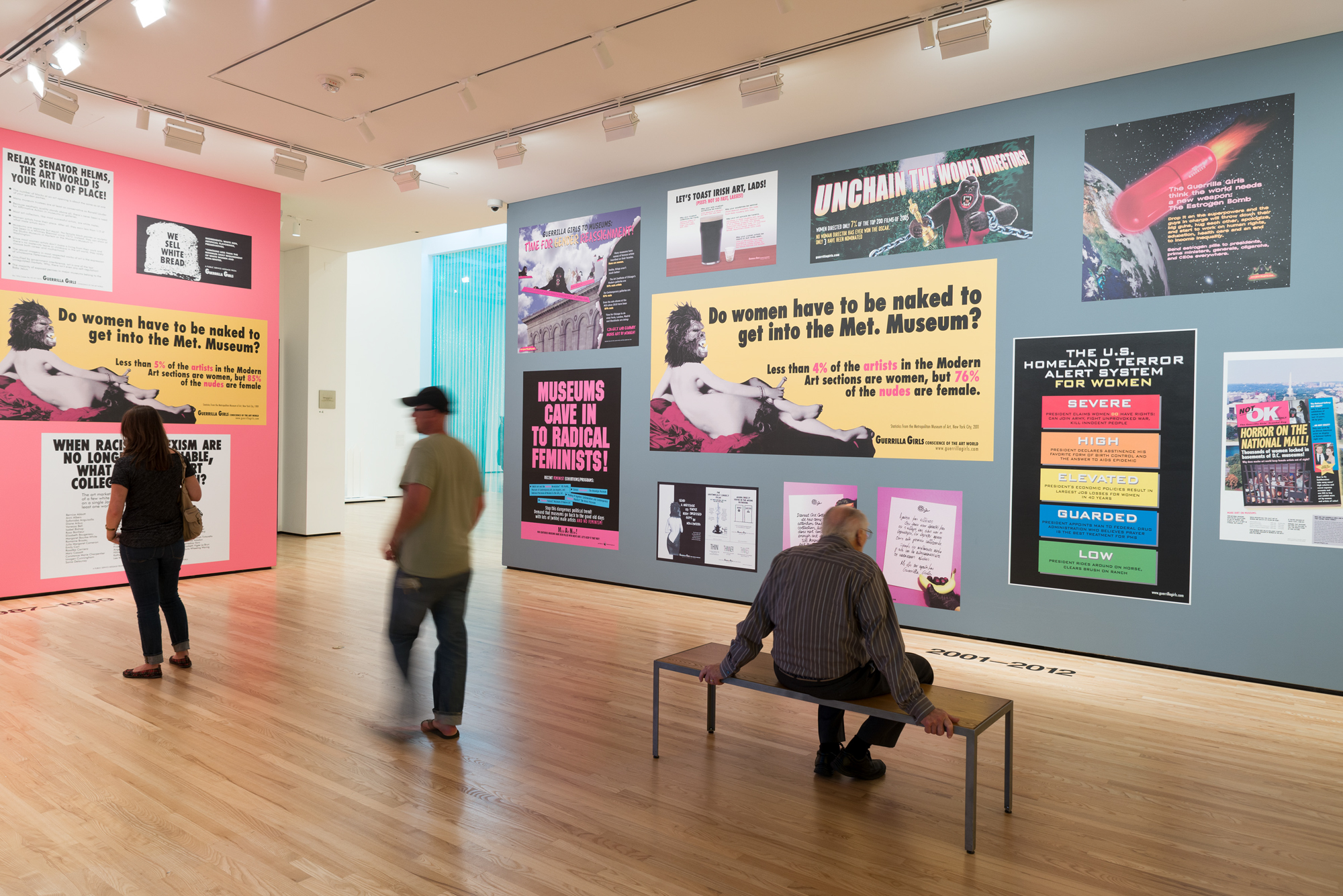 Guerrilla Girls, Baltimore Art Museum, 2016-17