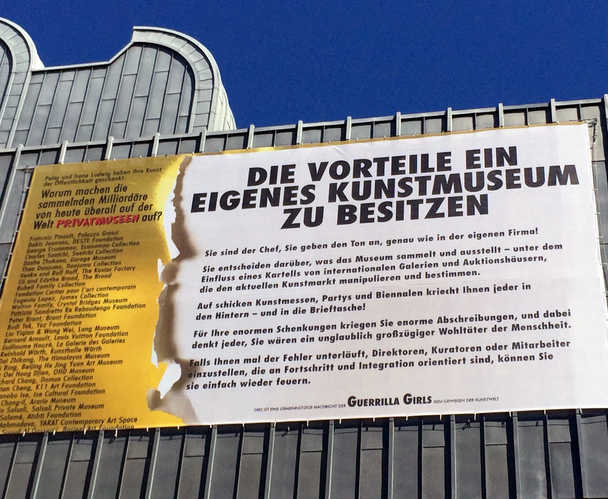 Ludwig Museum, Köln, Germany, 2016