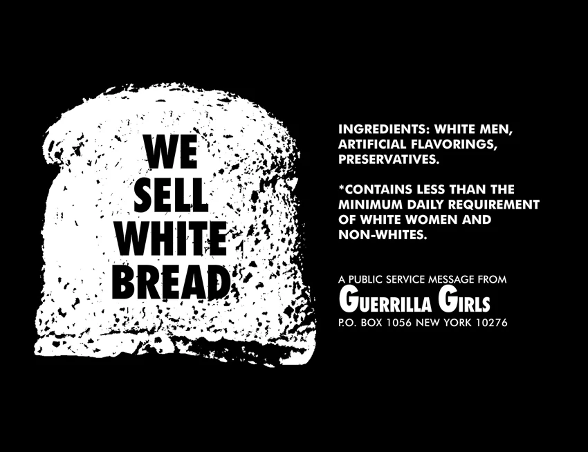 WE SELL WHITE BREAD