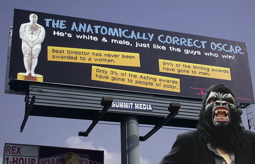 THE ANATOMICALLY CORRECT OSCAR...HE'S STILL WHITE, STILL MALE, JUST LIKE THE GUYS WHO WIN!
