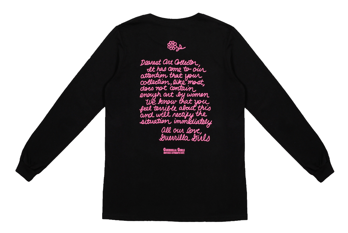 GuerrillaGirlsXBTS_DearestArtCollector-LS 2.png