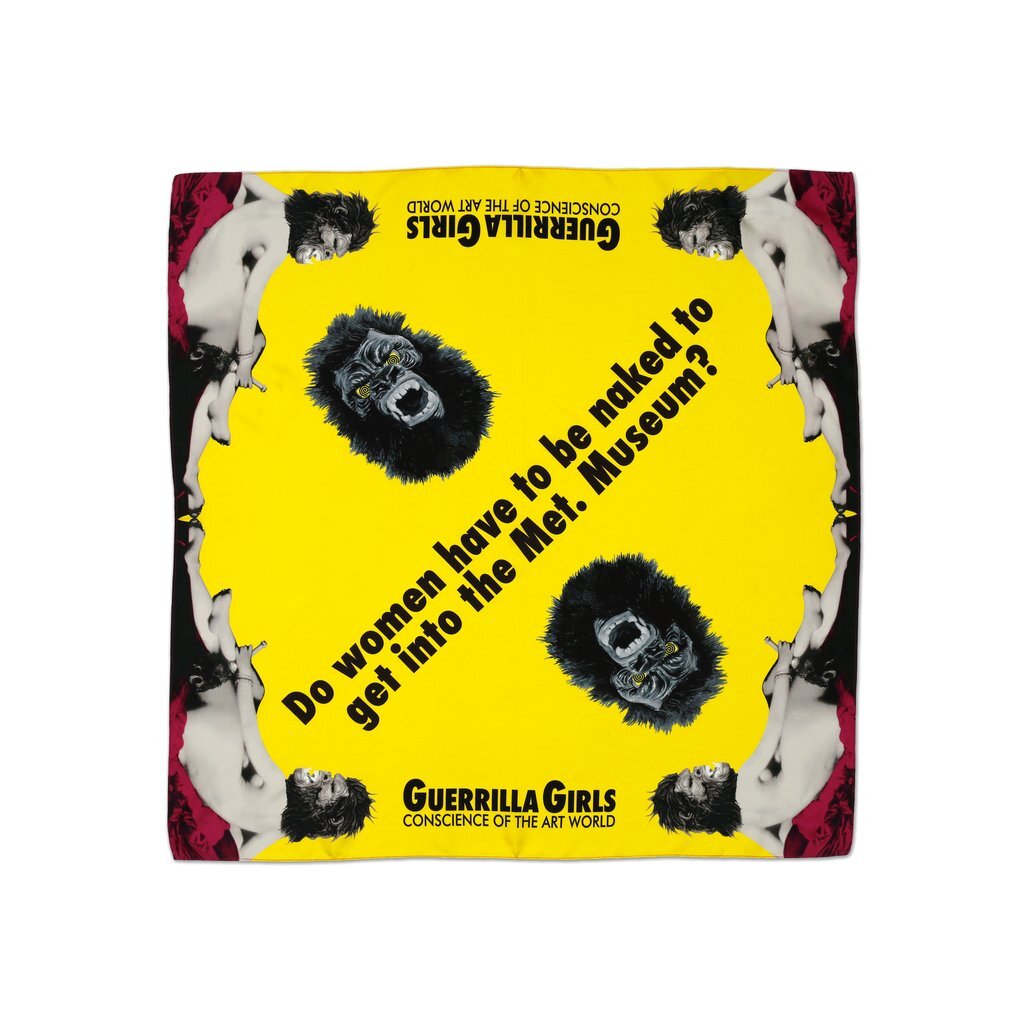 Do women have to be naked to get into the Met. Museum? - Scarf