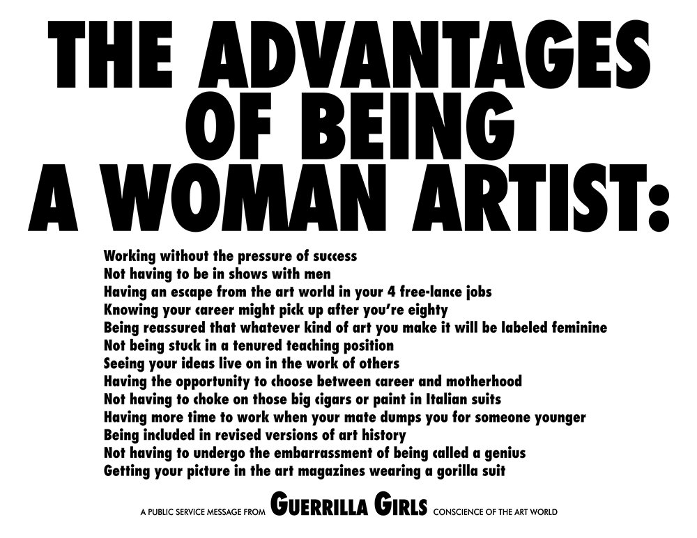 The Guerrilla Girls: Tate Modern - Exposición